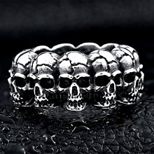 《 QBOX 》FASHION 飾品【R10BR8-165】精緻個性復古五芒星鑄造鈦鋼戒指/戒環 歷史價格詳細信息