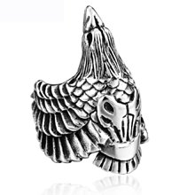 《 QBOX 》FASHION 飾品【RBR8-296】精緻個性鏈條環鎖扣鈦鋼戒指/戒環(三色) 歷史價格詳細信息