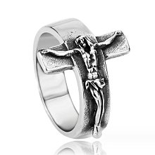 耶穌 受難記 925純銀 戒子 戒指 agnes b zara gucci lv georg jensen tif-鴻運飾品 歷史價格詳細信息