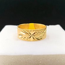 純金戒指【刻花斜紋鑽砂】男生黃金戒指 刻花搭配斜紋 用鑽砂提升亮度 同等重量卻大方又亮眼的金戒指 金滿億台南銀樓 歷史價格詳細信息