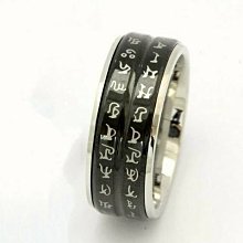 316L鈦鋼戒指 男性中性指環 純黑水鑽戒指 韓版 客製化刻字 單只價【BKS574】哈飾奇 歷史價格詳細信息