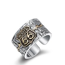 s925純銀復古泰銀ins羽毛戒指男女款個性簡約尾戒潮流-哈囉好物 歷史價格詳細信息