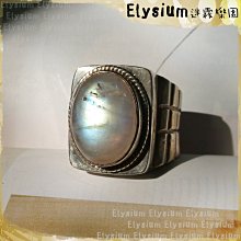 月光石戒指女款天然s925純銀藍光日韓戒指復古尾戒情侶學生日禮物 歷史價格詳細信息