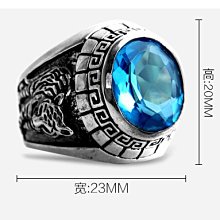 戒指 復古 泰銀 寶石鑲嵌 男女指環 手工雕刻 個性 時尚 大黑天 骷髏 開口可調整 飾品 歷史價格詳細信息