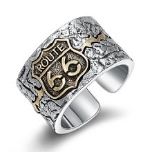 精工純銀s925銀戒指女復古風泰銀羽毛食指戒個性時尚開口戒子J8112~玲瓏心飾 歷史價格詳細信息