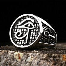 《 QBOX 》FASHION 飾品【RBR8-296】精緻個性鏈條環鎖扣鈦鋼戒指/戒環(三色) 歷史價格詳細信息