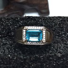 藍托帕石 托帕石 戒指 鑽石刻面 天然 ❤水晶玉石特賣#B473 歷史價格詳細信息