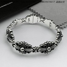 嘻哈925純銀十字架戒指 男潮流復古十字花指環女做舊食指 歷史價格詳細信息