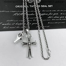 925純銀Chrome Hearts克羅心鏤空十字架戒指環斜款個性復古泰銀戒指男女食指 歷史價格詳細信息