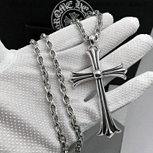 925純銀Chrome Hearts克羅心朋克十字架手鏈男潮牌霸氣個性復古手牌泰銀手鏈 歷史價格詳細信息