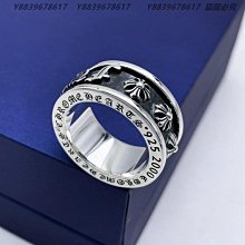 朋克風戒指男潮ins不掉色高版本CH十字架永恆指環女鈦鋼潮流飾品 時尚 百搭 熱銷-鴻運飾品 歷史價格詳細信息