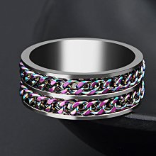 戒指男潮流鈦鋼日韓個性單身戒食指環嘻哈學生女網紅莫比烏斯戒子    全-哈囉好物 歷史價格詳細信息