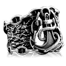 船錨戒指男 925銀 寬版 個性單身 海軍風 霸氣 潮人 食指戒 歷史價格詳細信息