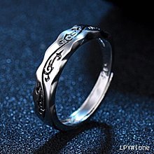 戒指男潮流個性男款嘻哈個性ins尾戒男士冷淡風感鎢金食指戒-哈囉好物 歷史價格詳細信息