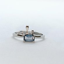 * 薇婷小鋪 * 簡單圍鑽款天然金黃葡萄石半銀活圍戒指 63 歷史價格詳細信息