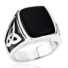 《 QBOX 》FASHION 飾品【RBR8-296】精緻個性鏈條環鎖扣鈦鋼戒指/戒環(三色) 歷史價格詳細信息