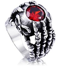 《 QBOX 》FASHION 飾品【RBR8-296】精緻個性鏈條環鎖扣鈦鋼戒指/戒環(三色) 歷史價格詳細信息