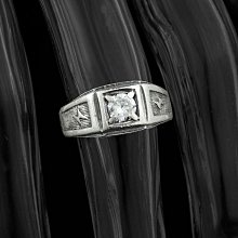 戒指閃電嘻哈戒指男開口可調節小眾設計高級感送閨蜜禮物潮流情侶新款 歷史價格詳細信息