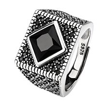 戒指裝飾寬版黑陶瓷戒指女潮男潮牌單身戒個性男士高級感食指環大碼 歷史價格詳細信息