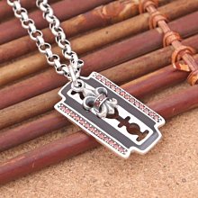 [預購商品]S925復古風格泰銀圓拍祥雲十字架金剛杵男女吊墜~ (不含鍊) 歷史價格詳細信息