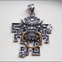 藏傳足銀金翅大鵬項鏈吊墜 純銀金翅大鵬項鏈吊墜 ，忠于古籍樣8 歷史價格詳細信息