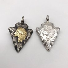 預定BTO 日本【Hozho】老品氛圍 匠人手打 925銀製弓箭護腕盾形戒指 歷史價格詳細信息