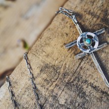 就是愛古著 日本dearblossom別注款18K金繩金菊松石月牙 歷史價格詳細信息