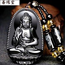 佛像吊墜項鍊 黑曜石大日如來佛釋迦佛頭項鍊 摩尼吊墜男女本命飾品吊飾 歷史價格詳細信息