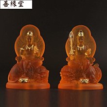 文殊普賢菩薩青銅佛像擺件 歷史價格詳細信息