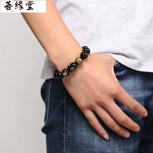天然黑曜石虎眼石本命佛守護神護身符招財轉運佛珠手串手錬 歷史價格詳細信息