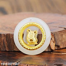 【熱賣精選】和田玉如意貔貅吊墜招財平安扣男女頸飾天然情侶款男項鏈 歷史價格詳細信息