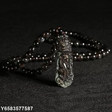彩 黑曜石 天然 雕刻美 咬錢猛 貔貅 手珠 手鍊 16mm 左右 超值價450元 歷史價格詳細信息