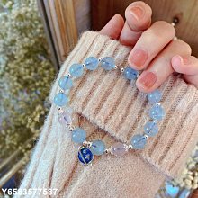 海藍寶925銀鑲嵌吊墜簡約鑲嵌夏日必備水藍藍上身超絕標價賣價拍下不退不換 歷史價格詳細信息