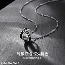 【熱賣精選】純銀狼牙吊墜男女士項鏈真品包黑狗牙吊墜牙尖牙套鑲嵌防裂 歷史價格詳細信息