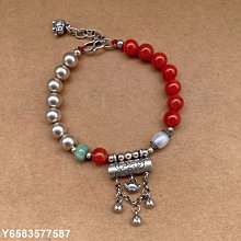 【熱賣精選】S925純銀許愿石項鏈男潮嘻哈黑繩飾品學生簡約百搭鎖骨鏈情侶吊墜 歷史價格詳細信息