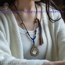 藏式棉繩掛脖吊墜項鏈繩民族風唐卡黃金佛牌文玩高貨手工配掛繩子-沐陽家居 歷史價格詳細信息