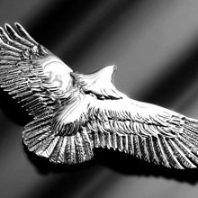 【創銀坊】印第安 老鷹 925純銀 墜子 翅膀 羽毛 手工 哈雷 goro's 琉璃 印地安 皮繩 項鍊(P-1604) 歷史價格詳細信息