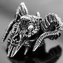 【創銀坊】魔獸 龍爪 925純銀 戒指 刺青 紋身 異形 蠍子 哈雷 騎士 龐克 火焰 克羅心 龍 戒子(R-8803) 歷史價格詳細信息