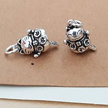 DIY手作 銀飾配件材料 925純銀 素面珠寶扣+針 1H5 歷史價格詳細信息