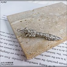 金保全珠寶銀樓 (S2332)925 純銀 大方金剛杵 純銀墜子 ~補貨中 歷史價格詳細信息