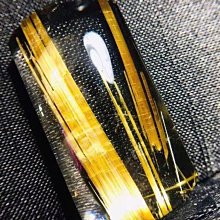 天然鈦晶無事牌吊墜 18k金鑲嵌扣頭，晶體乾淨明亮！裸石24.3*16.8*6.9mm 歷史價格詳細信息