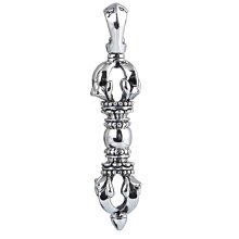 藏式s925純銀精工制作密宗法器迷妳款十字金剛杵掛件男女款吊墜 歷史價格詳細信息