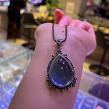 天然海藍寶戒指S925銀女飾主石4 6  潮流-哈囉好物 歷史價格詳細信息