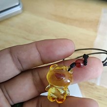 琥珀金珀吊墜，全新，小熊形狀。保真天然原礦，支持鑒定，假了白 -497 歷史價格詳細信息