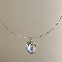 海水澳白藍血貴族巴洛克珍珠吊墜純銀萬能扣 -891 歷史價格詳細信息