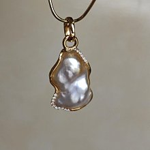 18K真金吊珠盤針盤小花帽字萬能吊墜扣頭diy珍珠空托項鏈配件材料-沐陽家居 歷史價格詳細信息