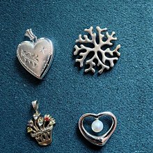 西洋古董純銀vintage銀吊墜 -1301 歷史價格詳細信息