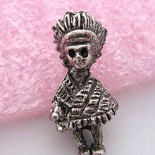 【戴大花2】Vintage飾品-長項鍊,夾式耳環組-銀色系 幾何圈圈造型 摩登時尚組合 #A25 歷史價格詳細信息