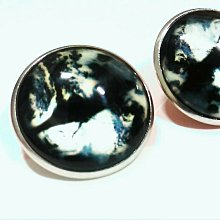 ～題び～拉維德爾＞銅鍍KC金夾式耳環貝殼珍珠佐切面紅瑪瑙黑瑪瑙藍黑紫白條紋切面水鑽瑪瑙花垂墜耳環流蘇 歷史價格詳細信息