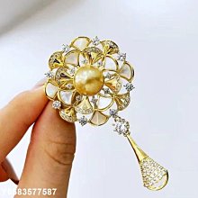 胸女高檔氣質奢華水鉆珍珠百搭可愛胸花高級感別西服衣服配飾~告白氣球 歷史價格詳細信息